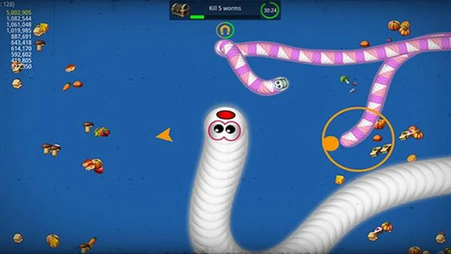 Snake Zone: Worm Mate Zone Crawl Cacing.io 2020图片4