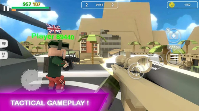Block Gun: Gun Shooting - Online FPS War Game图片3