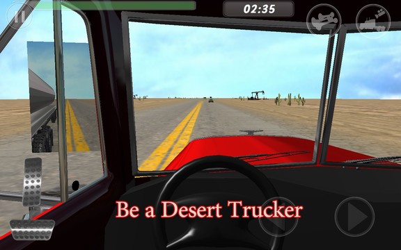 Big Red Truck: 3D Driving Sim图片2