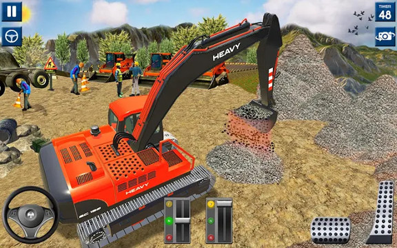 重 挖掘机 模拟器 2020年： 3D 挖掘机 游戏图片4
