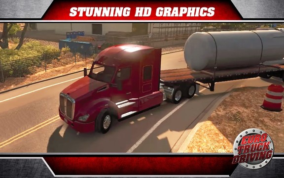 Euro Truck Driving : Cargo Delivery Simulator Game图片4