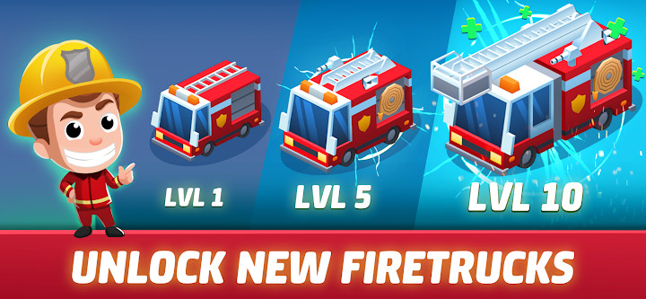 Idle Firefighter Tycoon - Fire Emergency Manager图片4