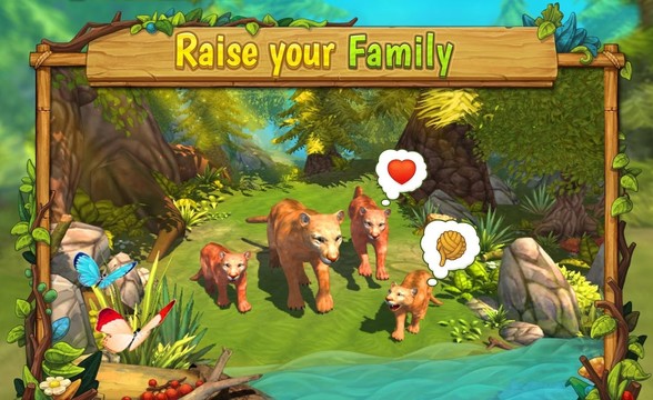 Cougar Family Sim : Animal RPG Game Simulator图片1