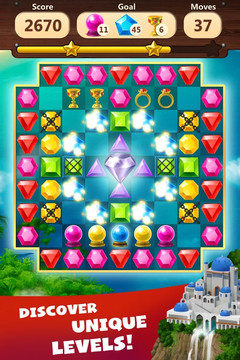 Jewels Planet - Free Match 3 & Puzzle Game图片6