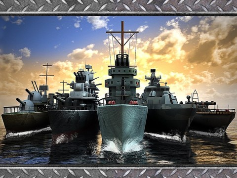 现代战舰作战3D图片1