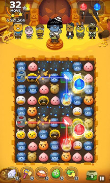 Friends Gem for kakao : Match 3 Puzzle Adventure图片5