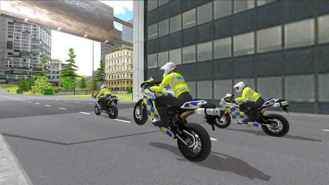 警用摩托自由世界模拟3D图片5