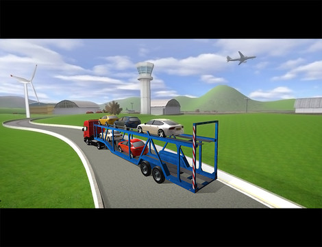 City Airport Cargo Plane 3D图片5