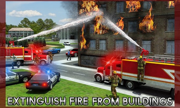 消防救援卡车模拟3D Firefighter Truck图片11