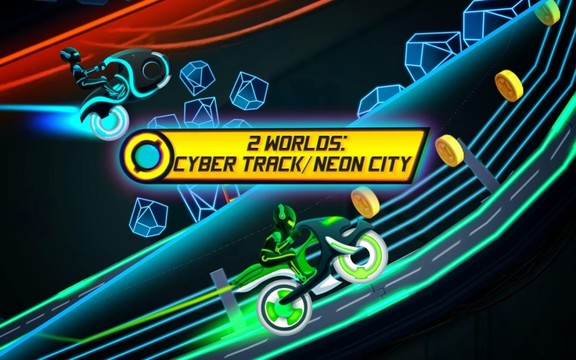 Bike Race Game: Traffic Rider Of Neon City图片7