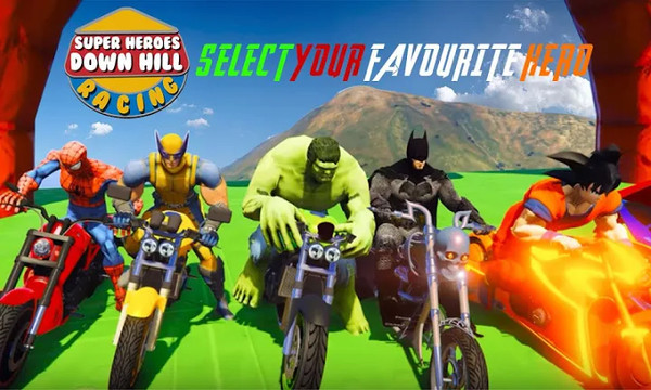 Super Heroes Downhill Racing图片5