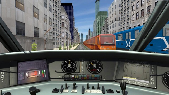 驾驶地铁列车辛3D图片10