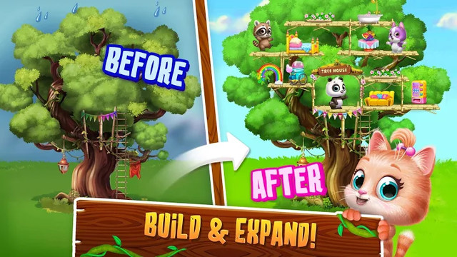 Panda Lu Treehouse - Build & Play with Tiny Pets图片2
