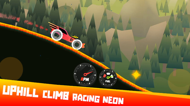 Uphill Climb Racing Neon图片3