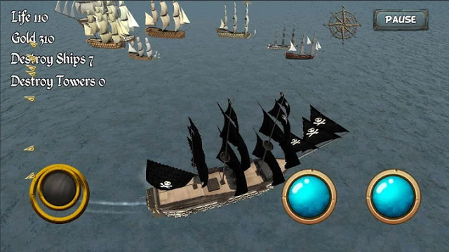 Ninja Pirate Assassin Hero 6 : Caribbean Ship War图片5