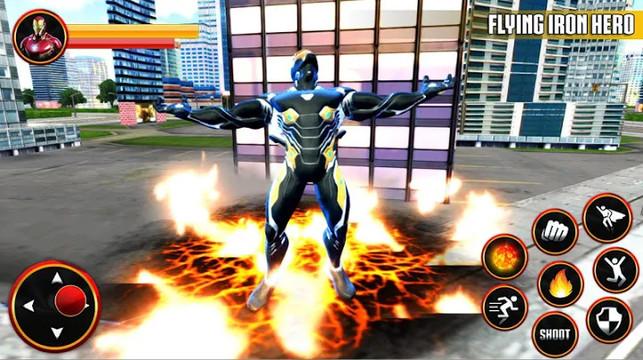Ultimate KungFu Superhero Iron Fighting Free Game图片5