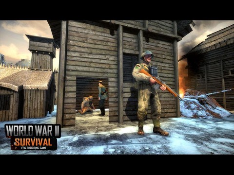 World War II Survival: FPS Shooting Game图片9