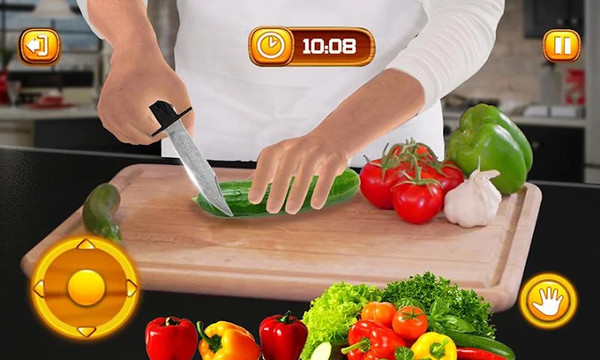 虚拟厨师烹饪游戏3D：超级厨师厨房图片1