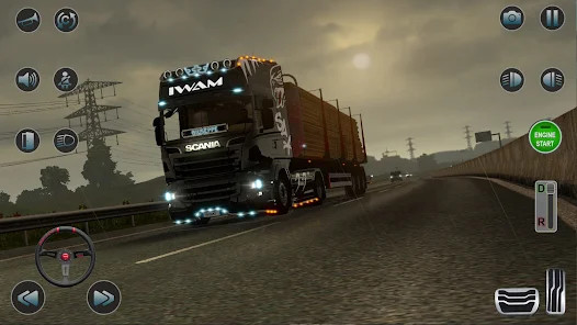 Uphill Euro Truck Games 3D图片2