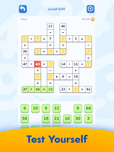 Math Crossword - number puzzle图片6