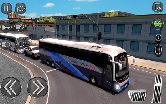 City Coach Bus Driving Sim : Bus Games 2020图片1