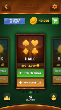 Batak HD Online -İhaleli,Gömmeli,Eşli Online Batak图片2