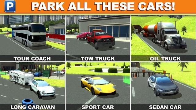 Gas Station Car Parking Game图片6