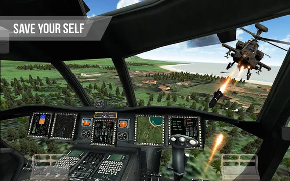 Army Gunship Helicopter Games 3D: Joycity Battle图片2