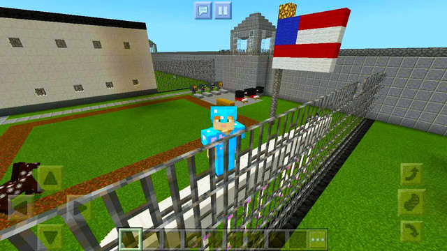 New Prison Life roblox map for MCPE road block 2!图片2