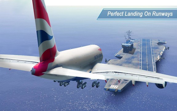 Airplane Flight Simulator 3d : Real Plane Driving图片2