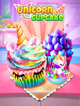 Unicorn Food - Sweet Rainbow Cupcake Desserts图片1