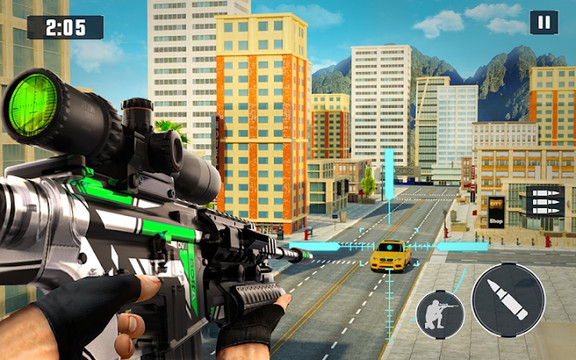 真正的狙击手：FPS狙击射击游戏3D图片4
