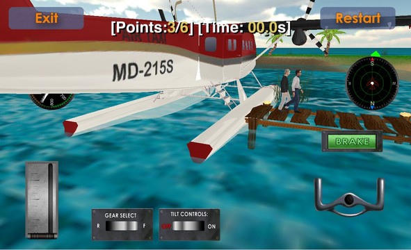 Sea Plane: Flight Simulator 3D图片1