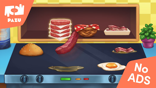 Burger Maker Kids Cooking Game图片2