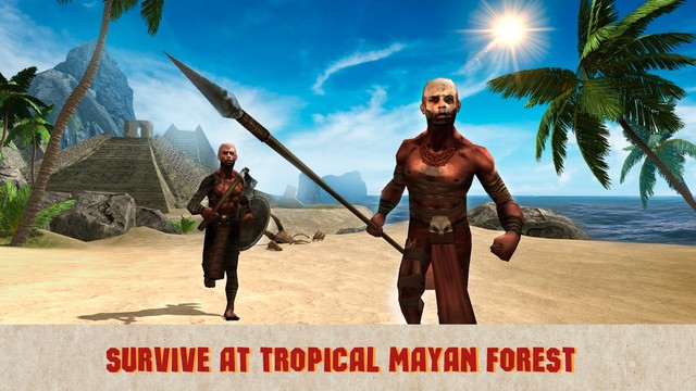 Aztec Island Survival Sim 3D图片2