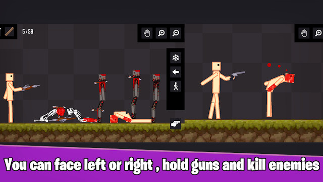 People Stickman Playground : Ragdoll Zombie Stick图片3