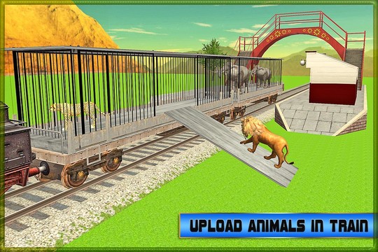 火车运输：动物园里的动物图片7