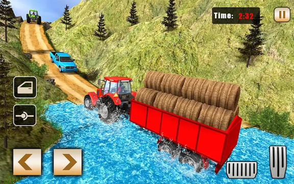 Real Tractor Drive Cargo 3D: New tractor game 2020图片6