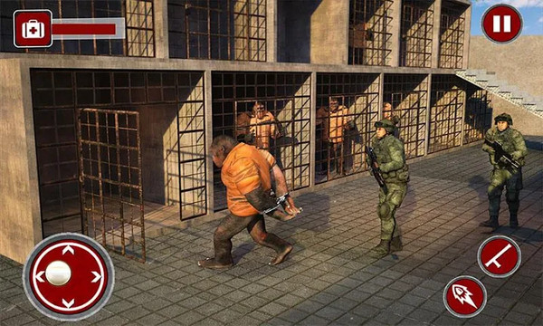 疯狂的大猩猩粉碎城市攻击监狱逃脱游戏图片3
