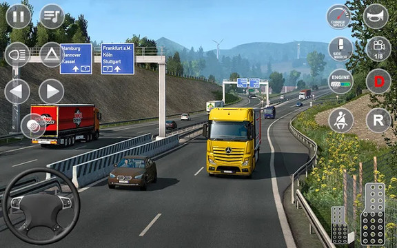美国人 卡车 演化 3D 游戏 : 欧元 货物 货车图片1