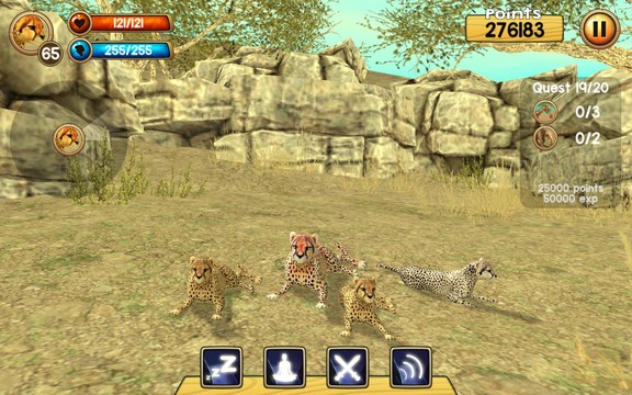 野生猎豹模拟图片5