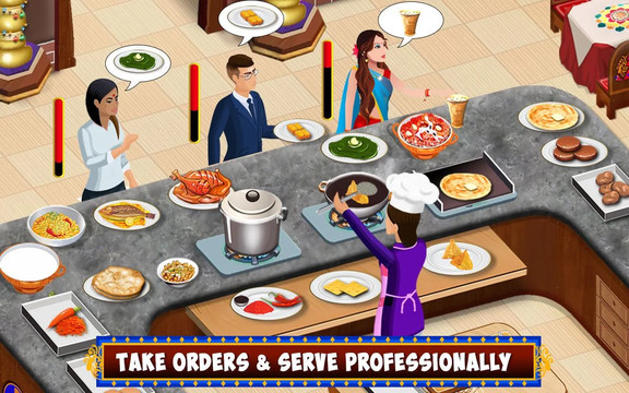 印度食品餐厅厨房故事烹饪游戏图片13