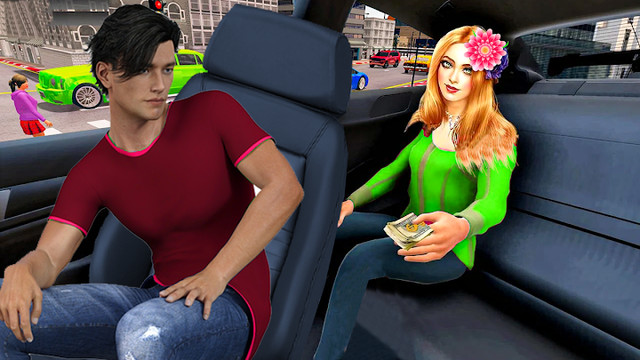 Taxi Games Driving Car Game 3D图片4