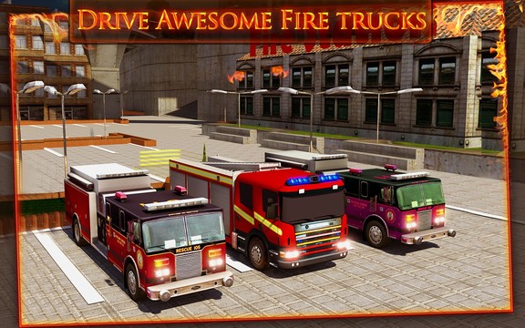 Fire Truck Emergency Rescue 3D图片8