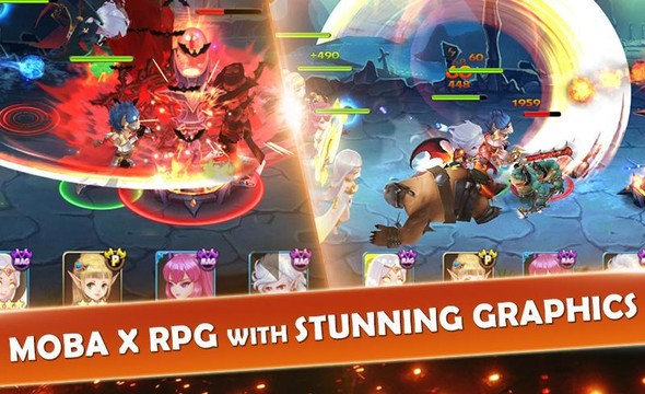 Seven Paladins EN: 3D RPG x MOBA Game图片5