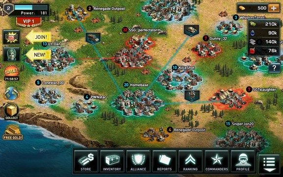 War of Nations: PvP Domination图片5