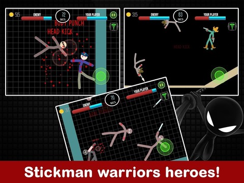Stickman战斗2人游戏图片4