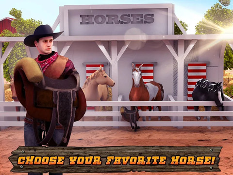 Cowboys Horse Racing Field图片4