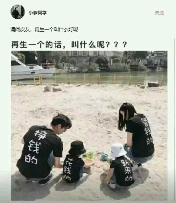 再生一个的话叫什么？