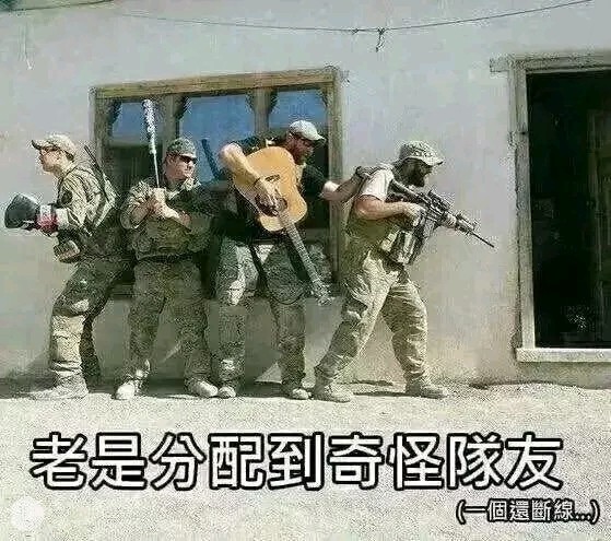 组队现状